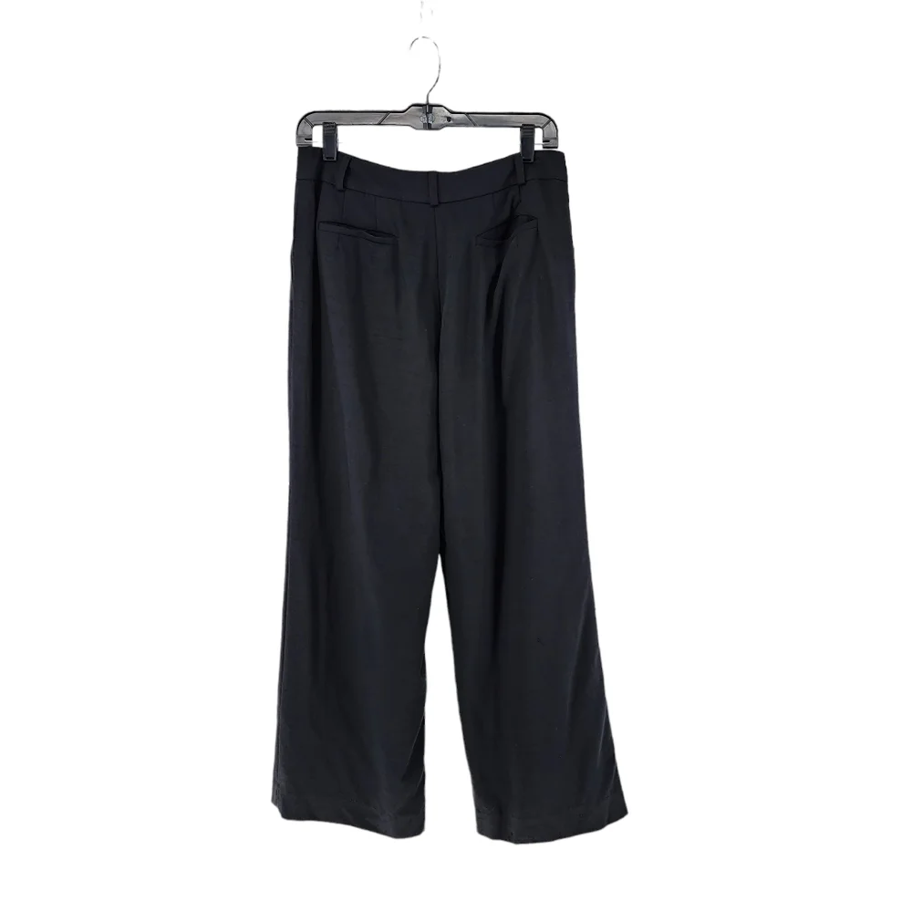 Talbots Women's Petite Wool Blend Stretch Wide Leg Pants - 8